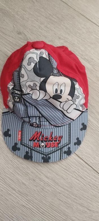 Casquette garçon 48 cm Disney Mickey