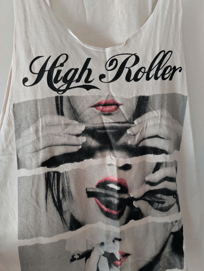 Tee-shirt débardeur - High Roller, Taille M - photo numéro 2