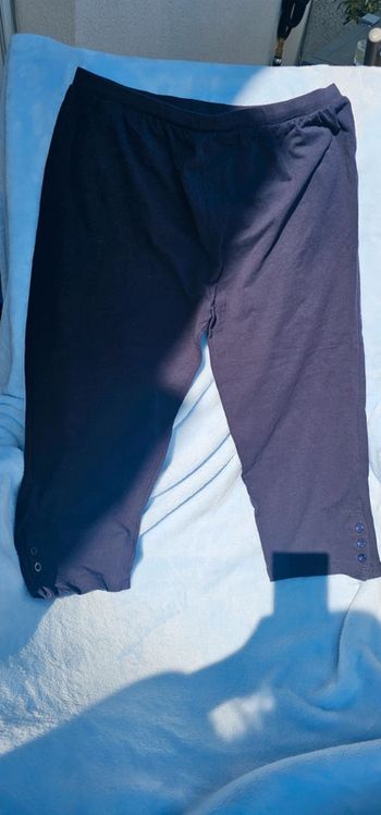 Pantacourt marine In Extenso taille 54/56