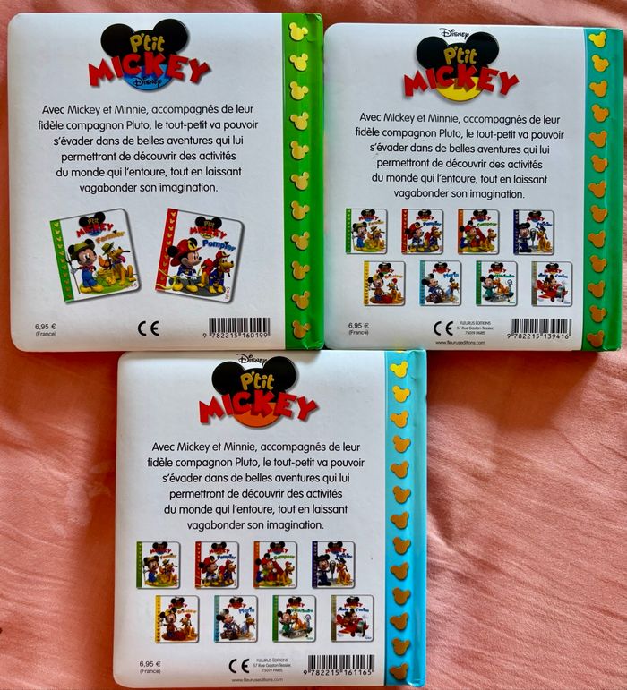 Lot 3 livres Mickey parfait état - photo numéro 2