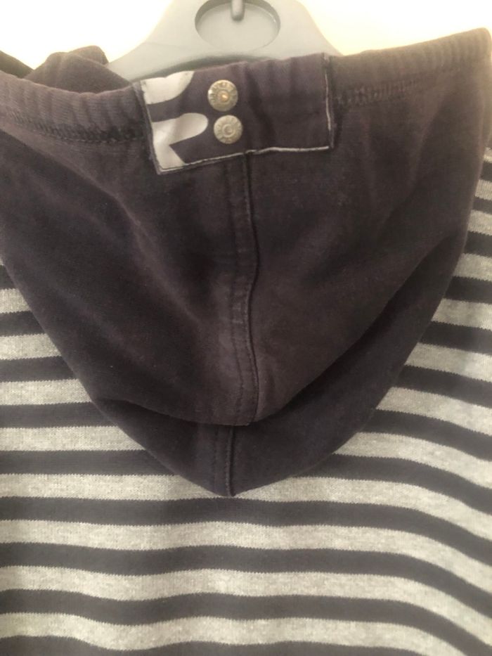 Gilet gris noir 6 ans Okaidi - photo numéro 4