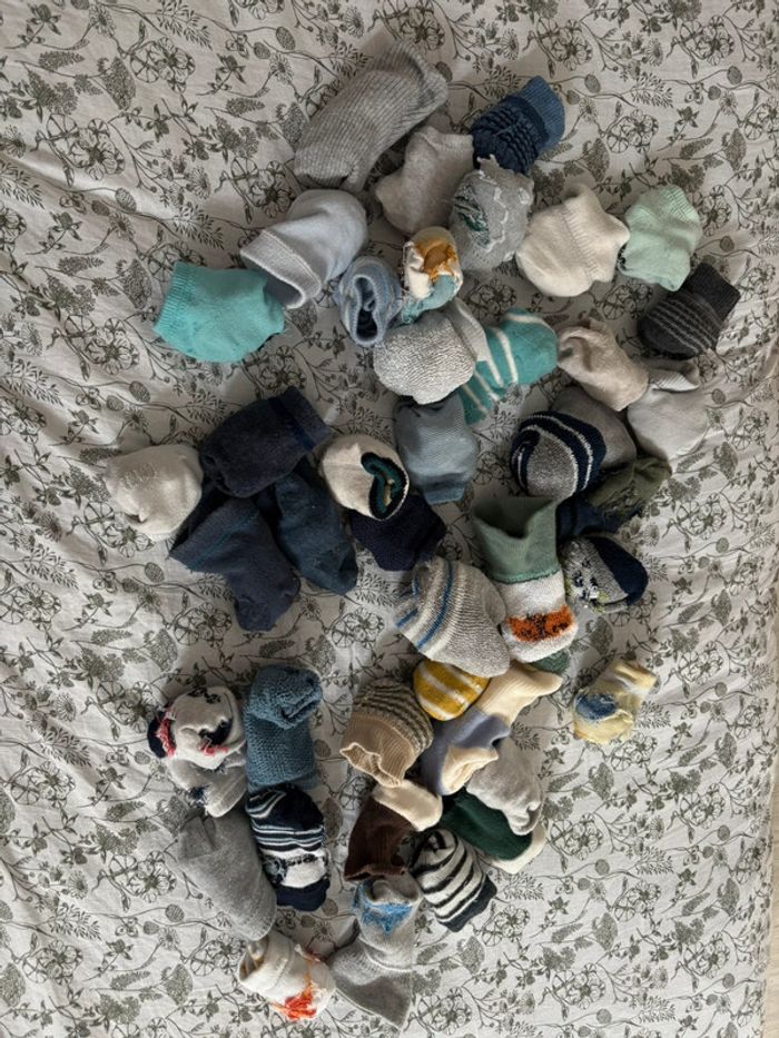 Gros lot de chaussettes bébé