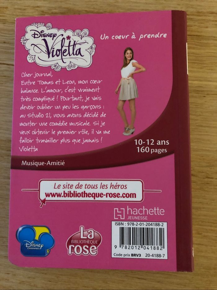 Livre Violetta - Un cœur à prendre tome 2 - photo numéro 2