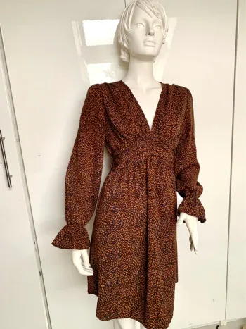 Robe imprimée léopard