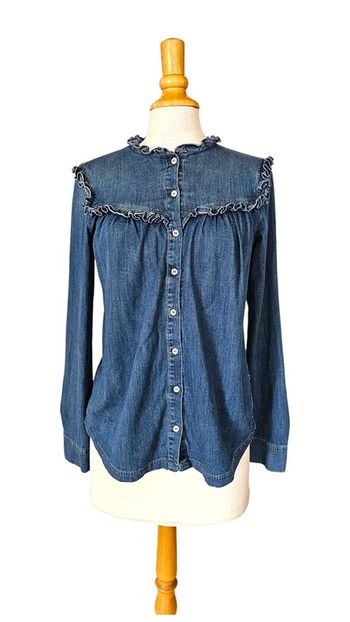 chemise 'La Fée Maraboutée' bleu taille 36