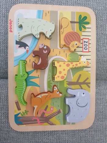 Puzzle bois 1er age Janod