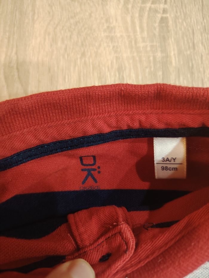 Polo à manches longues garçon 3ans okaidi tbe - photo numéro 4