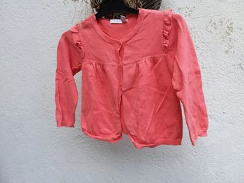 Gilet rose Obaibi 3 ans