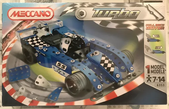 Meccano Turbo Évolution Bleu 6353