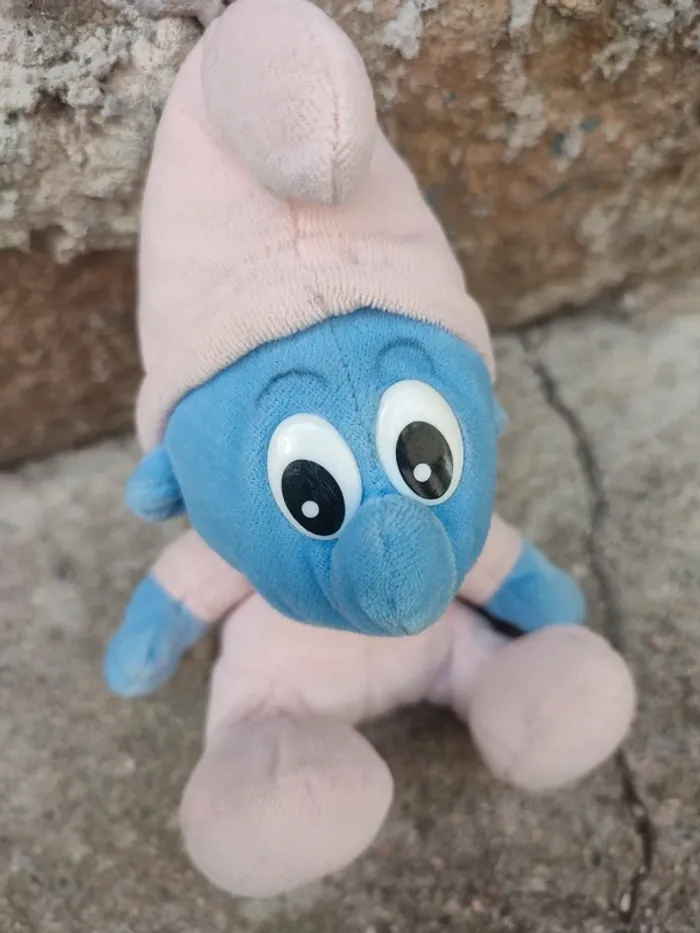 Peluche schtroumpf - photo numéro 2