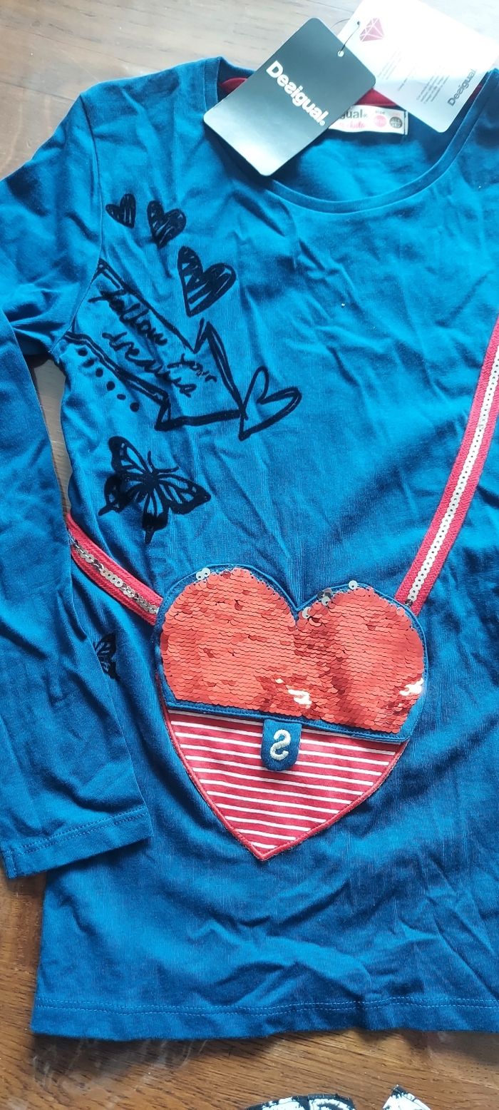 T shirt desigual 9 /10ans