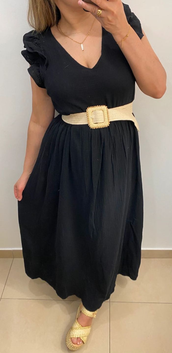 Robe longue dos nu