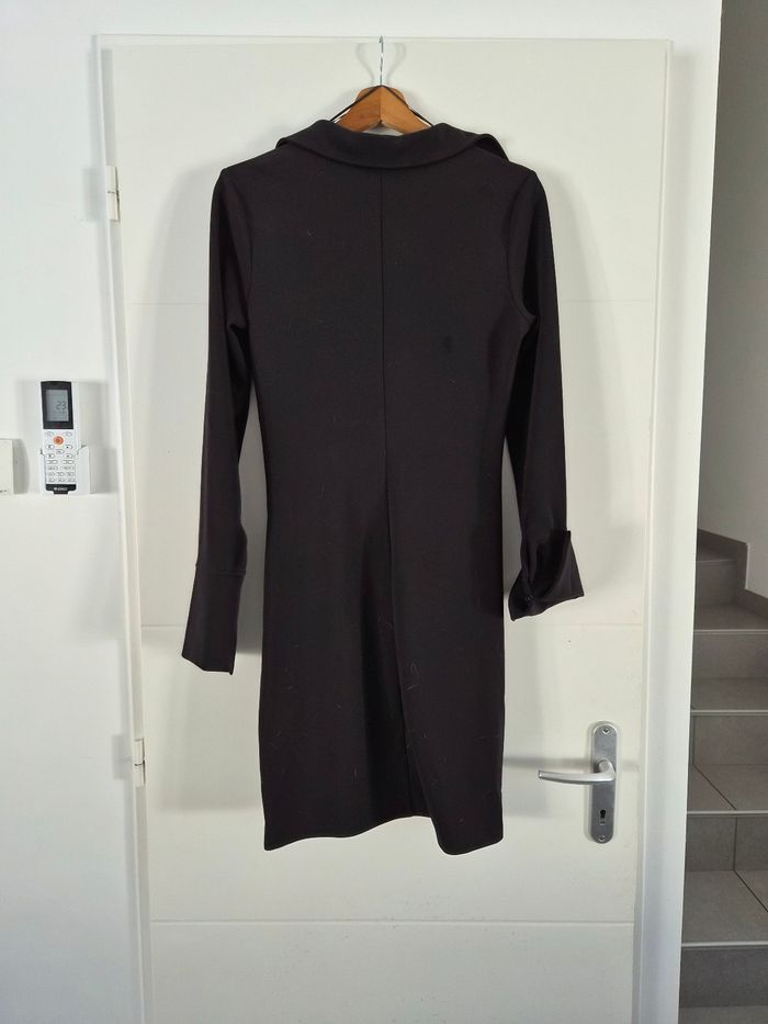 Robe chemise noire sexy H&M - photo numéro 6