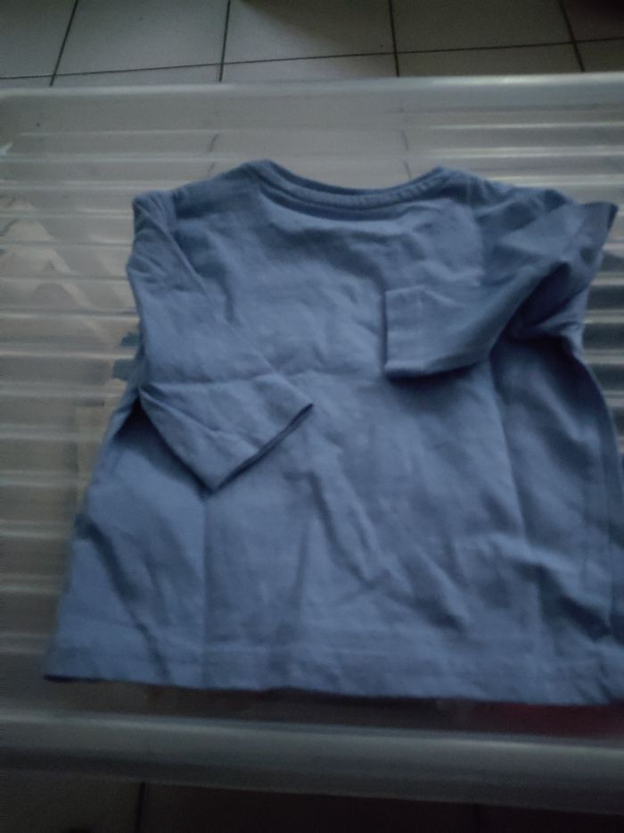T-shirt manche longue 3 mois - photo numéro 4