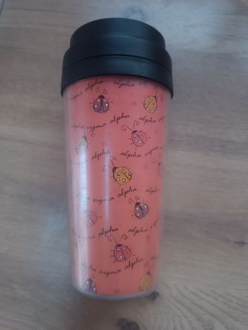 Tasse isotherme à bec verseur coccinelle 🐞