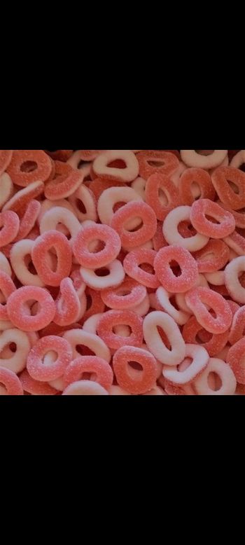 100g d'anneaux à la fraise 🍓