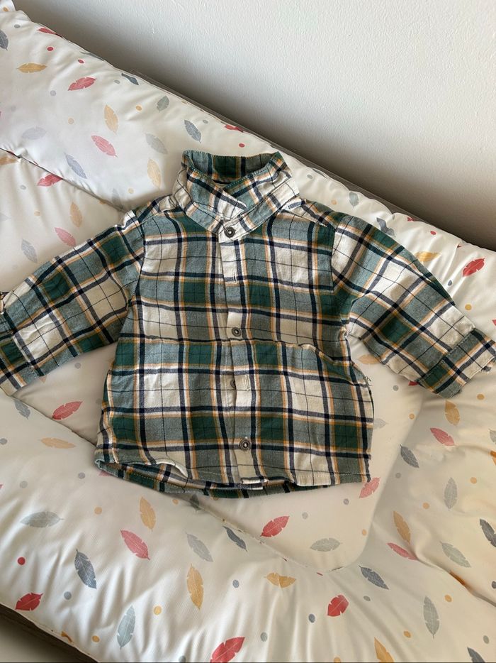 ensemble tshirt et chemise - photo numéro 3