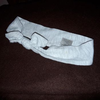 Bandeau fille gris 12 mois