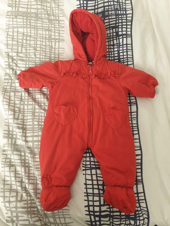 Combi pilote rouge 3 mois