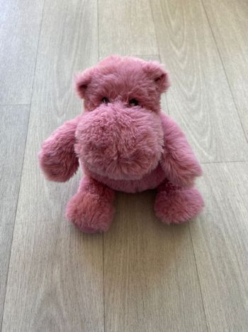 Peluche Histoire d’Ours hippopotame rose