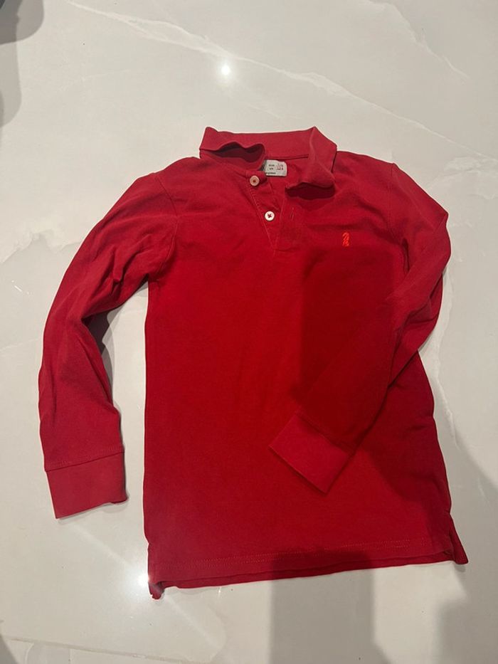 Teeshirt polo zara 7/8 ans