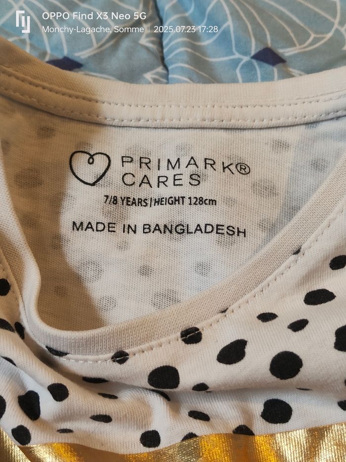 Tee-shirt Primark 7/8-128cm Réduction jusqu'à -70% - photo numéro 2