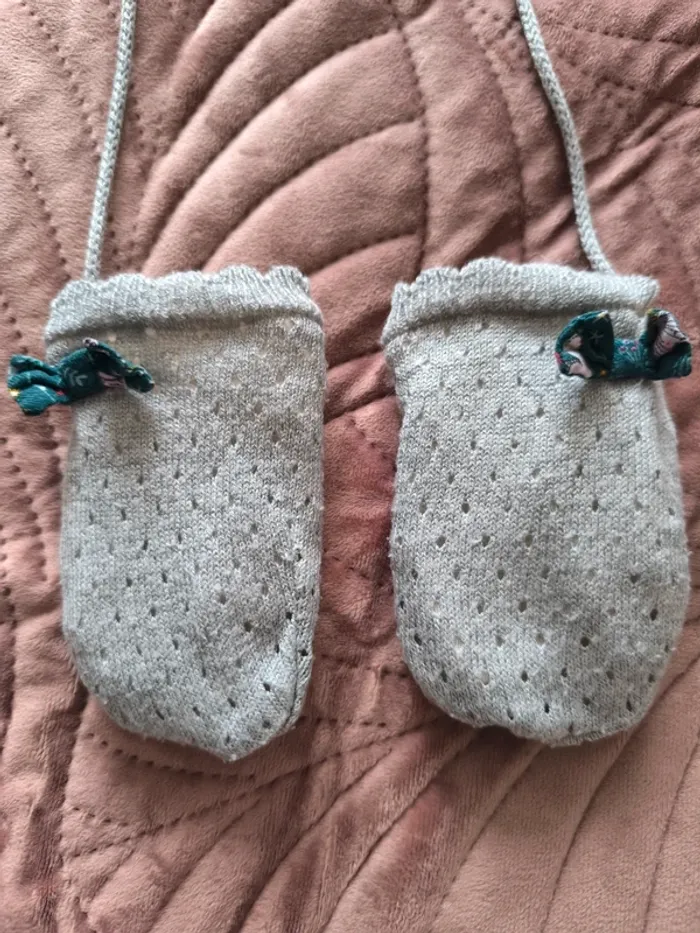 Manteau avec bonnet gants et echarpe sergent major 24 mois - photo numéro 17