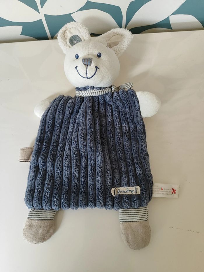 Doudou plat lapin nicotoy - photo numéro 3