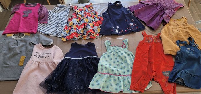 Lot vêtements fille 2 ans toute saison - photo numéro 5