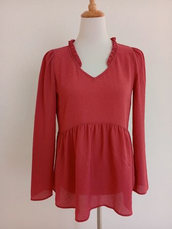 Blouse fluide rose Promod taille S