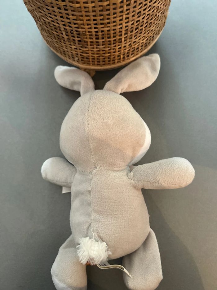 Peluche lapin noeud paques fizzy - photo numéro 3