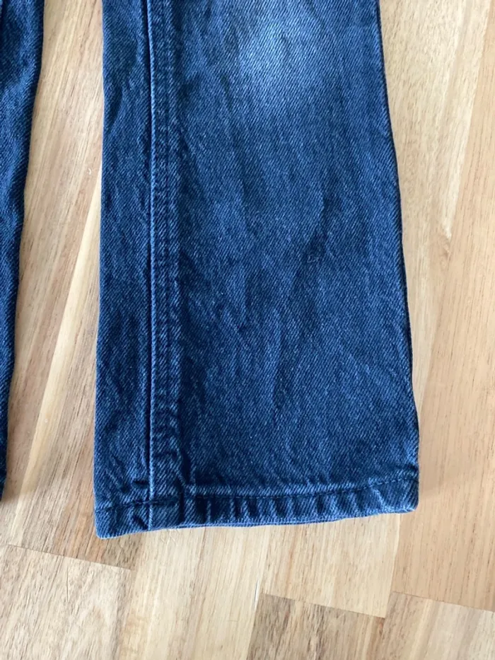 Jeans denim noir kiabi - photo numéro 3