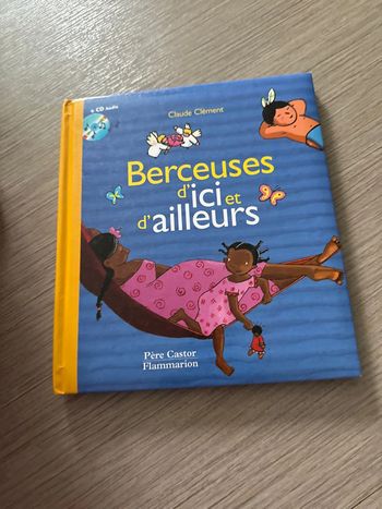 Livre  berceuse d’ici et d ailleurs cdmanquant