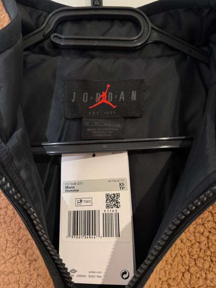 Polaire Air Jordan marron- Nike - photo numéro 5