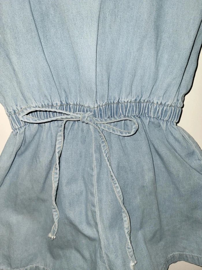 Combinaison short en jean's Taille S - photo numéro 3