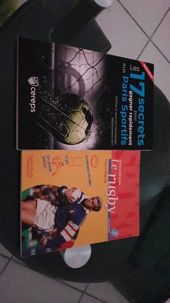 Lot livre sportifs