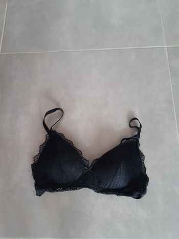 Soutien-gorge noir dentelle