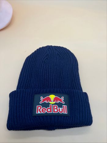 Bonnet red bulle new era bleu marine 