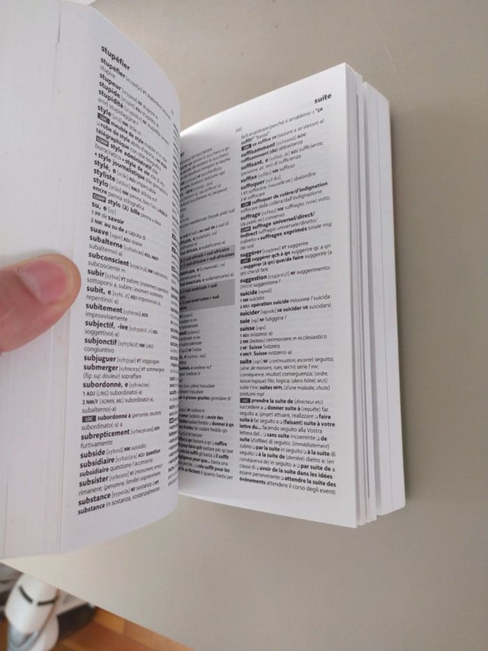 Dictionnaire Italien Français et Français Italien Robert Collins poche - photo numéro 4