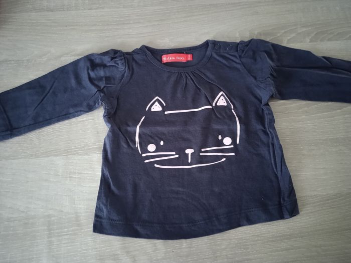 Lot de t-shirt manches longues 12 mois - photo numéro 3