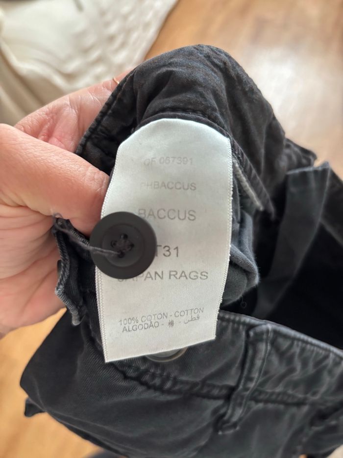 Pantalon treillis noir homme 31 - photo numéro 3