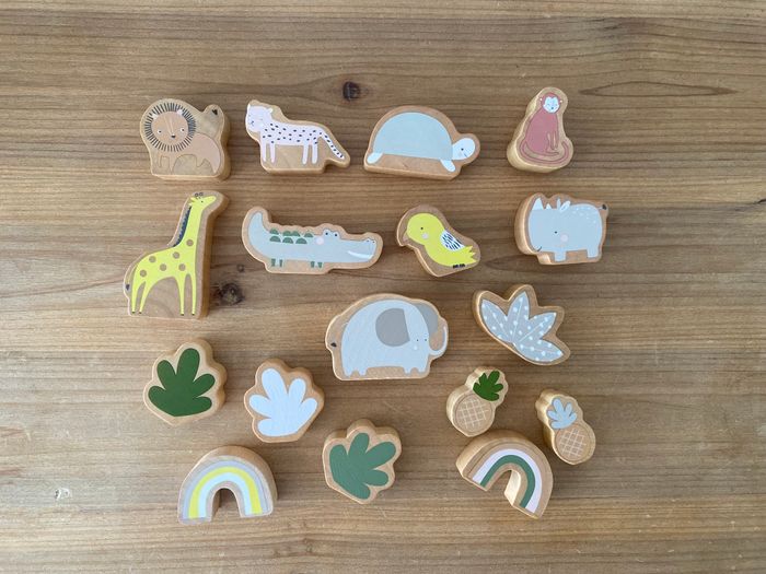 Jeu d'équilibre en bois Safari Vertbaudet - photo numéro 3