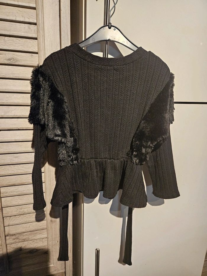 Pull fantaisie noir Fiona & Co 6 ans - photo numéro 5
