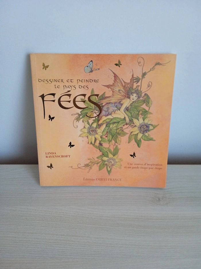 Livre dessiner et peindre le pays des fées