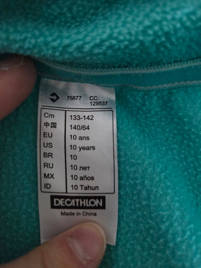 Polaire turquoise - photo numéro 2