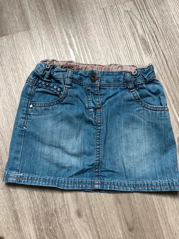 Jupe jeans réglable