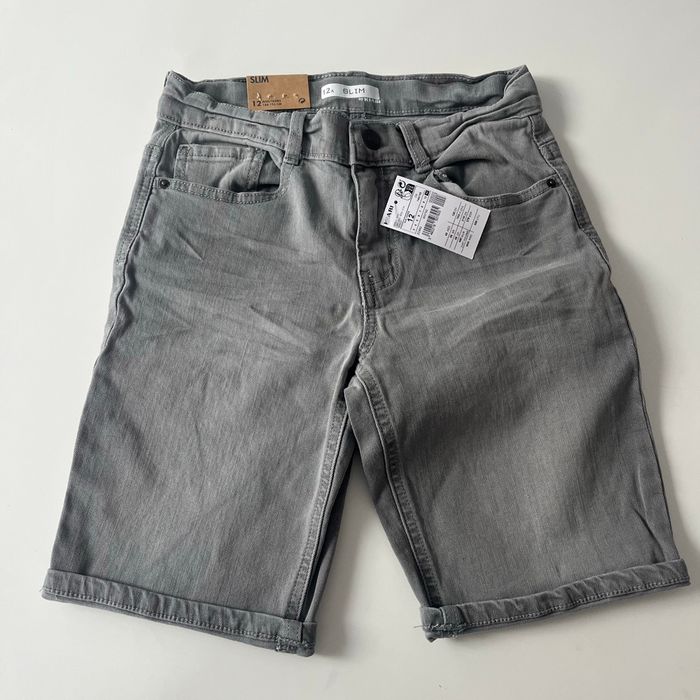 Bermuda en jean gris Kiabi
