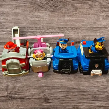 Ensemble véhicule et figurine Pat patrouille💙
