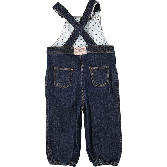 Salopette 6 mois en jean Petit Bateau - photo numéro 2