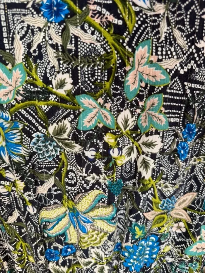 Superbe robe longue fleurie fluide en viscose neuve Bel & Bo 🌸44 - photo numéro 9